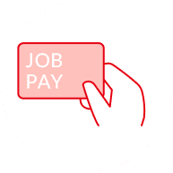 お給料はJOBPAYで即日受け取り可能です
